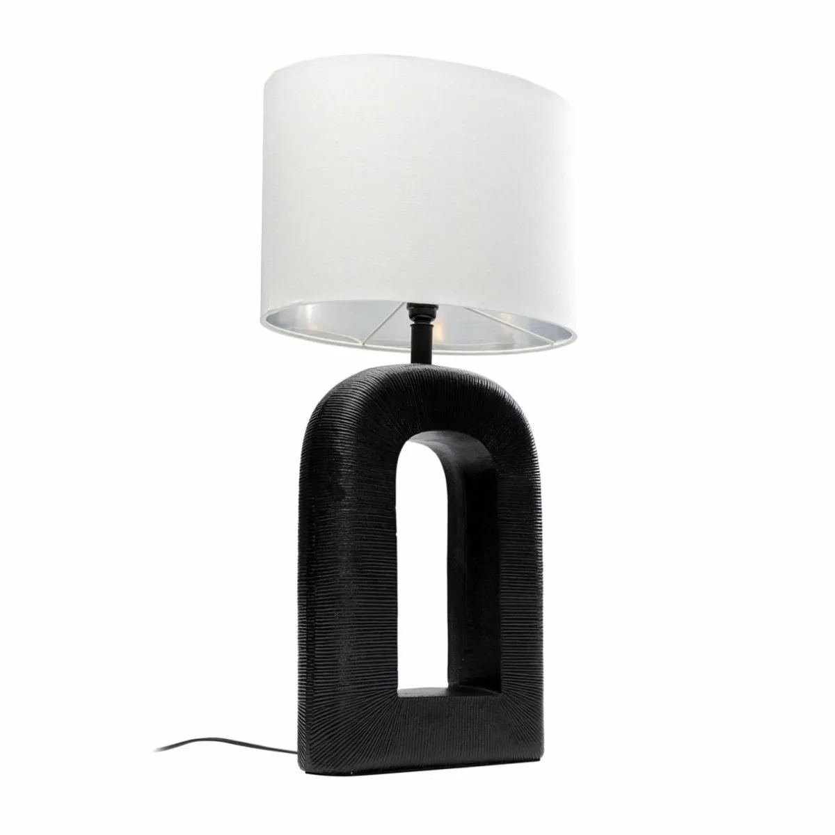 kare_lampe_de_table_tube_noirblanc_textile_de_lin_hauteur__cm_1.webp New KARE Lampe de table Tube, noir/blanc, textile de lin, hauteur 79 cm