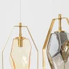 Online KARE Suspension Diamond Fever Dining laiton à 5 lampes linear