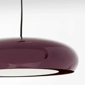 New KARE Suspension Lia, violet, acier émaillé, 38 cm