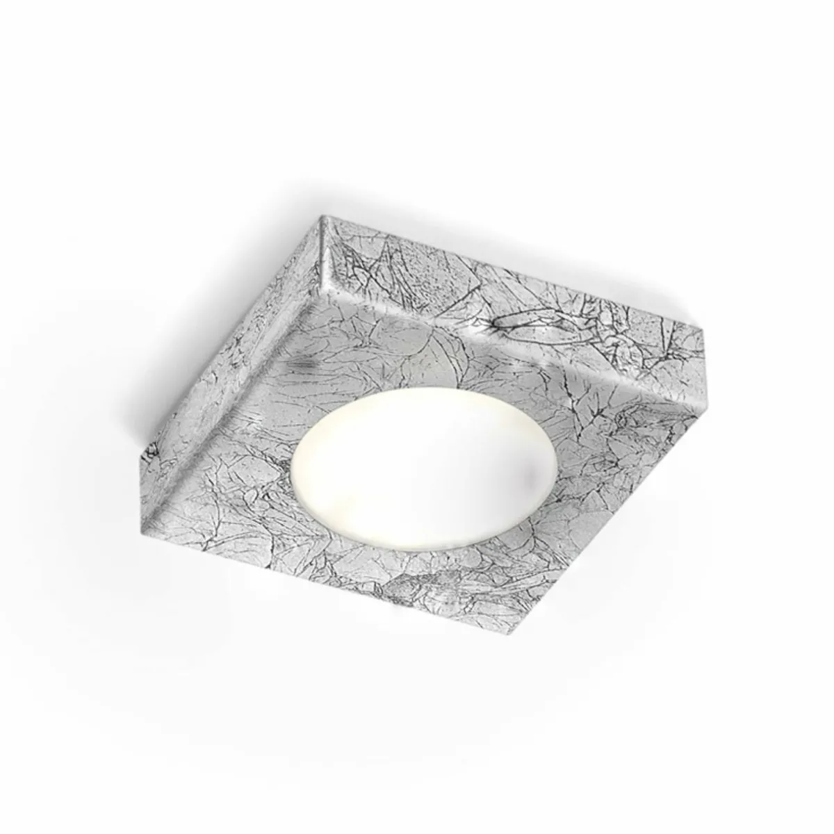 Online austrolux KOLARZ Plafonnier Click Q, vintage-argenté Longueur 12 cm