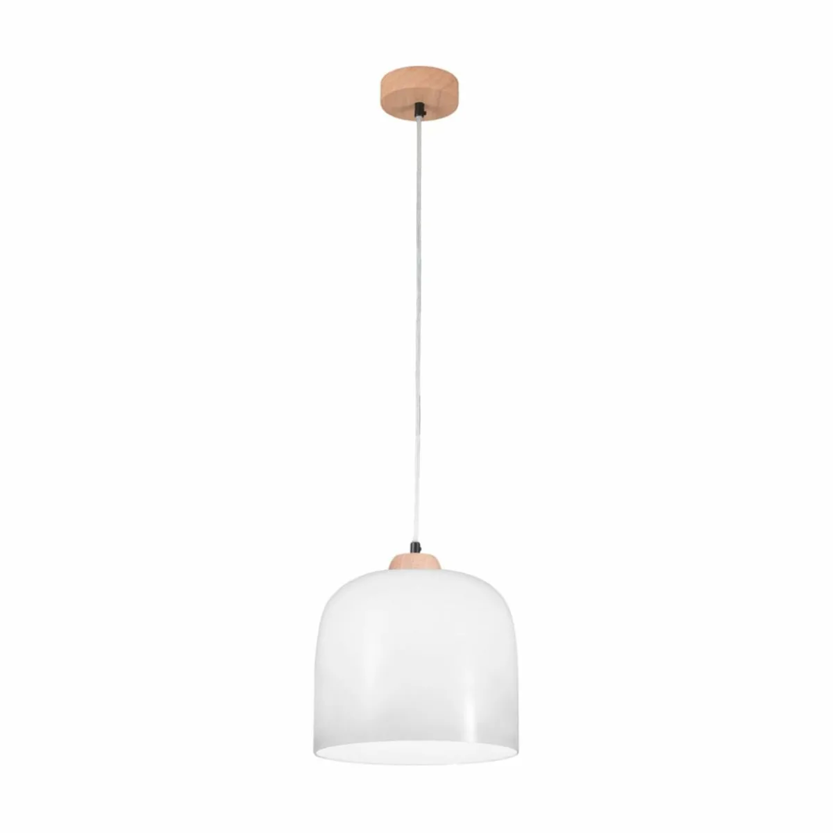 kolarz_suspension_chalet___cm_blancbrun_verrebois_0.webp Store austrolux KOLARZ Suspension Chalet, Ø 25 cm, blanc/brun, verre/bois