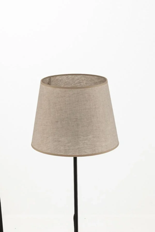 Store TK Lighting Lampadaire Chicago avec abat-jour en lin