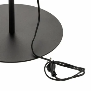 Store TK Lighting Lampadaire Chicago avec abat-jour en lin