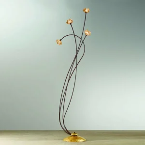 Discount Kögl Lampadaire cristal FIORELLA ambre