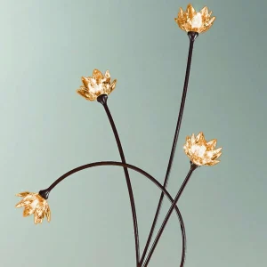 Discount Kögl Lampadaire cristal FIORELLA ambre