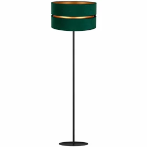 Store Duolla Lampadaire Duo, vert/doré, Ø 40 cm à 1 lampe
