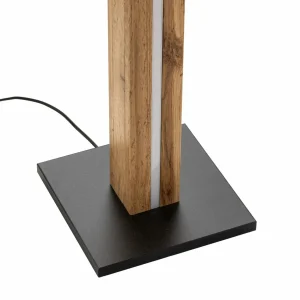 Flash Sale BRITOP Lampadaire Elegance dimmable, placage chêne, beige