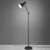 Best Reality Leuchten Lampadaire Enzo, hauteur 150 cm, noir