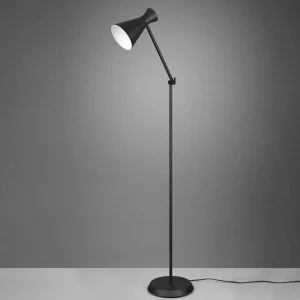 Best Reality Leuchten Lampadaire Enzo, hauteur 150 cm, noir