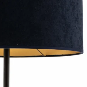 Shop Duolla Lampadaire Golden Roller bleu foncé/doré