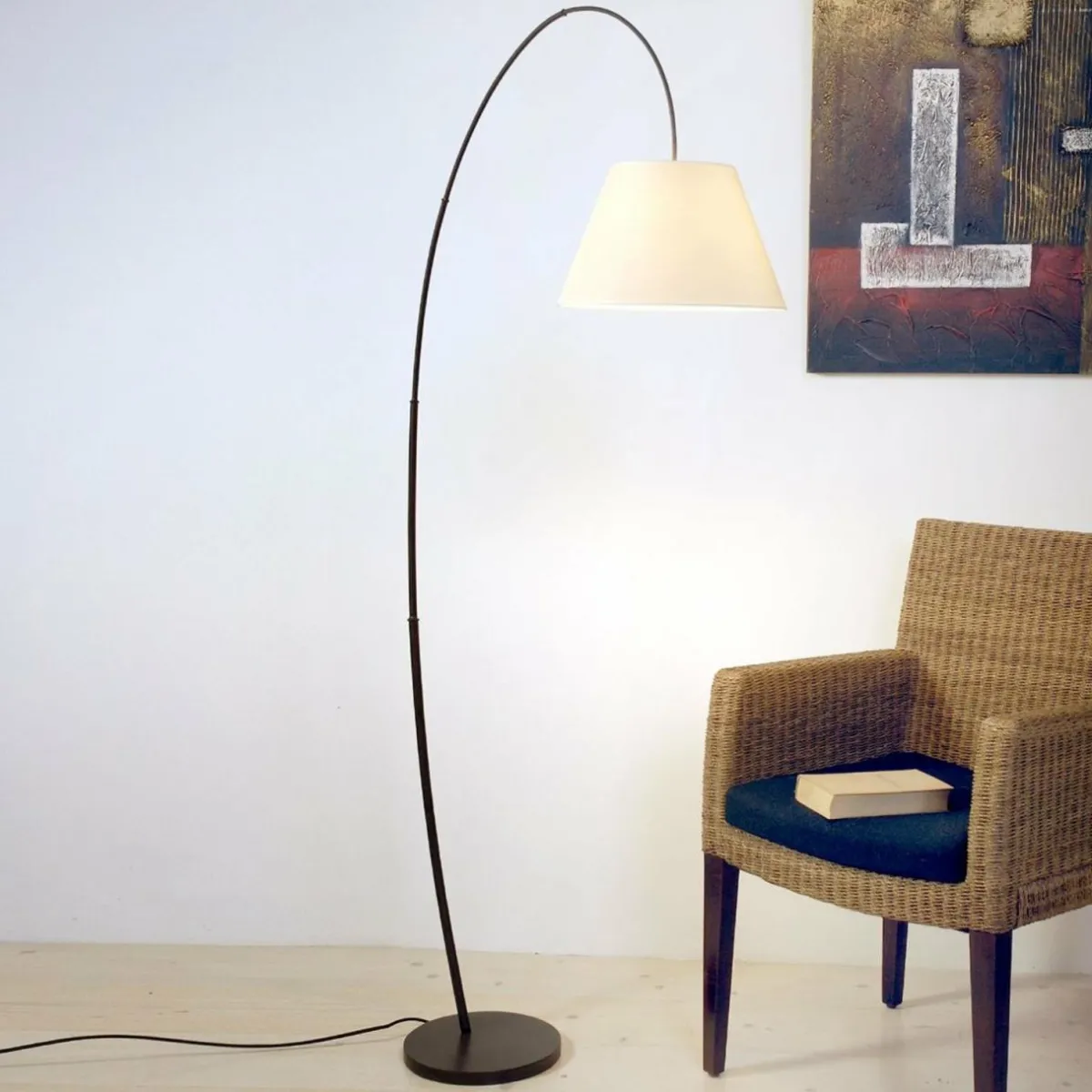 lampadaire_gracile_bambus_bogen_0.webp Shop Holländer Lampadaire gracile Bambus Bogen