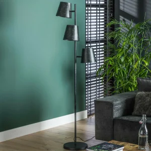 Clearance Zijlstra Lampadaire Grevenbourgh, anthracite, trois lampes