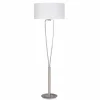 Flash Sale Trio Lighting Lampadaire imposant PARIS en nickel