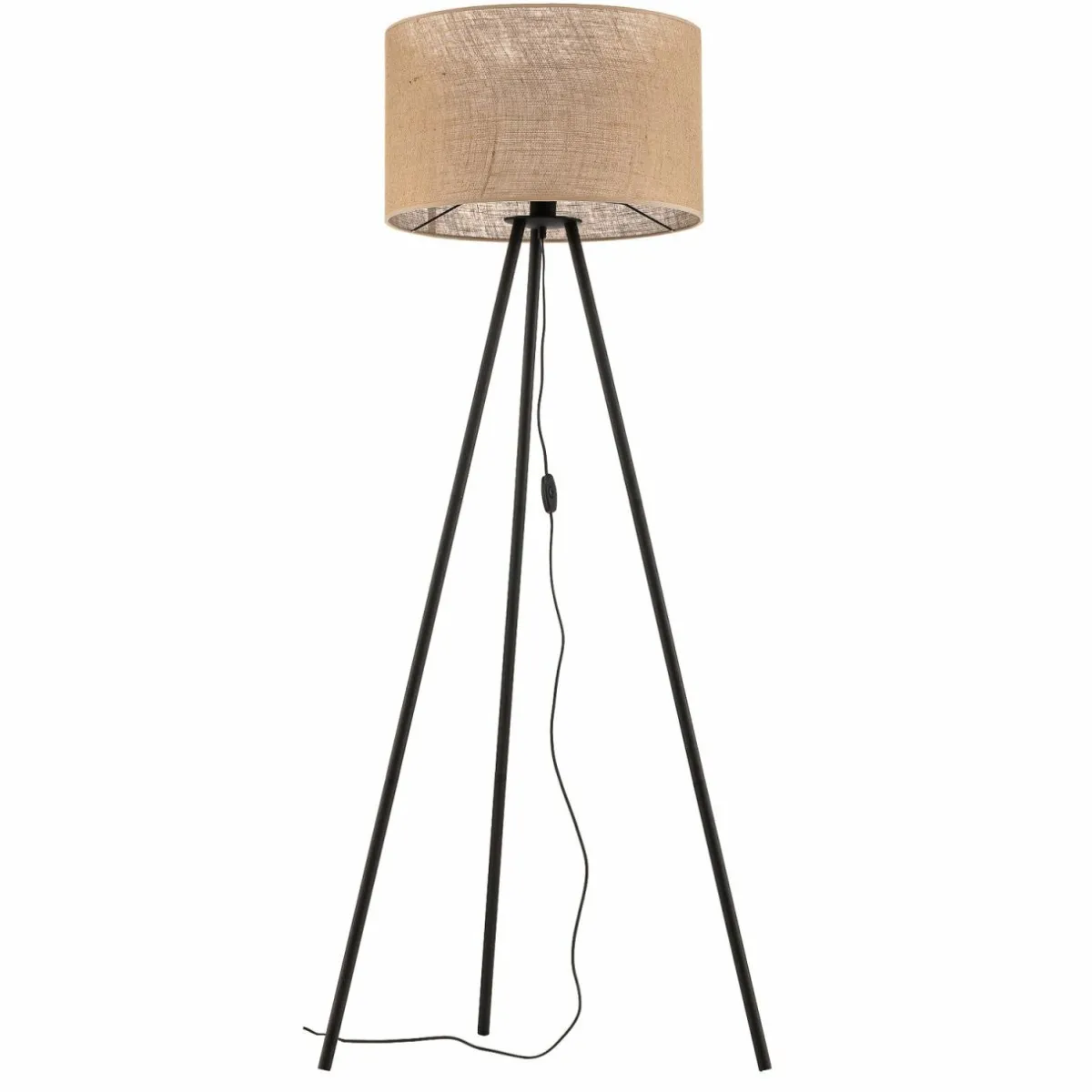 lampadaire_juta_avec_support_trpied_1.webp Fashion TK Lighting Lampadaire Juta avec support trépied