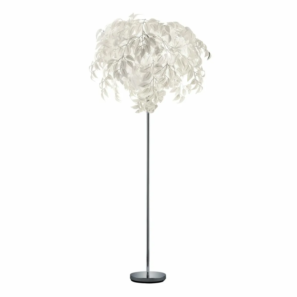 lampadaire_leavy_hauteur__cm_chromblanc_mtalplastique_1.webp New Reality Leuchten Lampadaire Leavy, hauteur 180 cm, chromé/blanc, métal/plastique