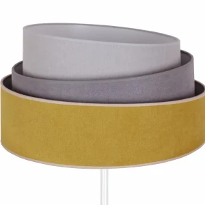 Store Duolla Lampadaire Pastell Trio jaune/gris/gris clair