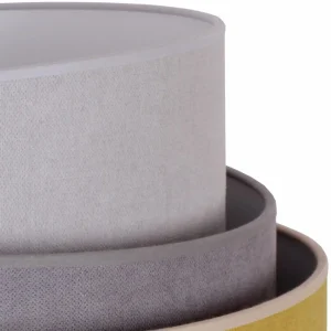 Store Duolla Lampadaire Pastell Trio jaune/gris/gris clair