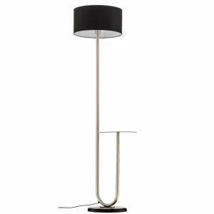 Best Sale ONLI Lampadaire Pongo avec abat-jour tissu et tablette