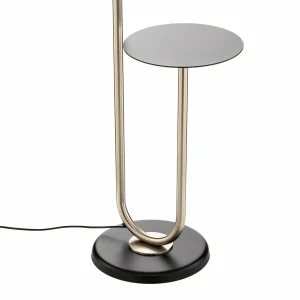 Best Sale ONLI Lampadaire Pongo avec abat-jour tissu et tablette