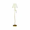 Outlet Mantra Iluminación Lampadaire ravissant Paola avec abat-jour en tissu