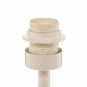 Fashion Duolla Lampadaire Roller, blanc/doré, hauteur 145 cm