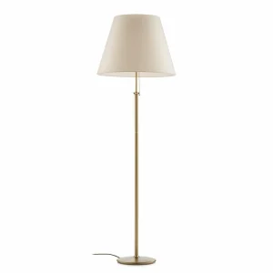 Discount Hufnagel Lampadaire Royce avec lampe de plafond crème