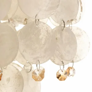 Fashion ONLI Lampadaire Ruben avec plaques de nacre