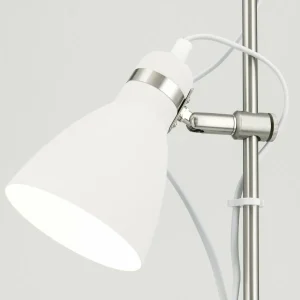 Online ORION Lampadaire School avec deux spots, blanc