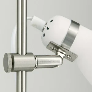 Online ORION Lampadaire School avec deux spots, blanc