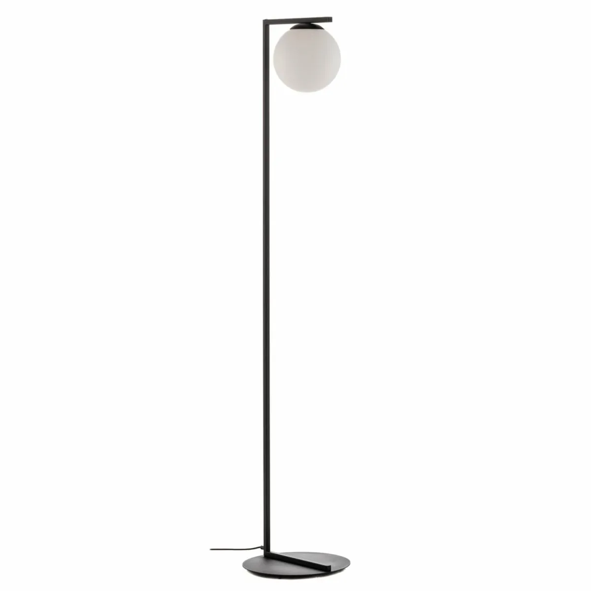 lampadaire_zac_abatjour_sphrique_noir_1.webp Online ALDEX Lampadaire Zac abat-jour sphérique, noir