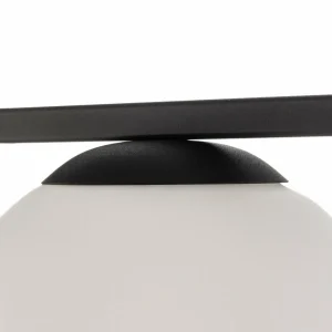 Online ALDEX Lampadaire Zac abat-jour sphérique, noir