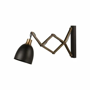 Online Opviq Lampe à ciseaux Sivani MR-725 noir/or antique