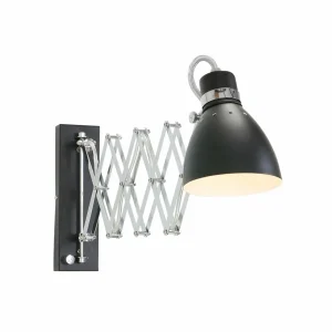 Best Steinhauer Lampe à ciseaux Spring, noir/chrome
