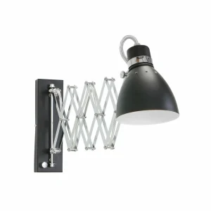 Best Steinhauer Lampe à ciseaux Spring, noir/chrome