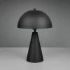 Hot Trio Lighting Lampe à poser Alfie, noir mat, métal, E27