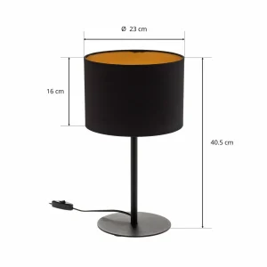 Discount Nowodvorski Lighting Lampe à poser Alice, noir