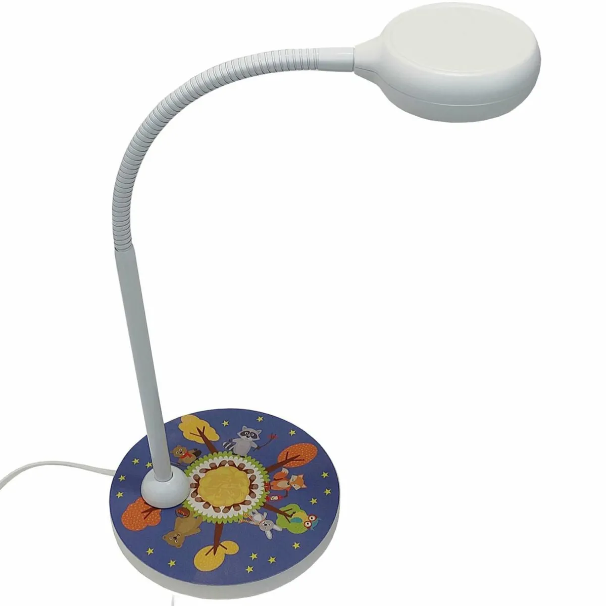 lampe__poser_animaux_de_la_fort__bras_flexible_1.webp Fashion Niermann Standby Lampe à poser Animaux de la forêt à bras flexible