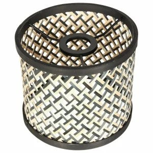 Shop Steinhauer Lampe à poser Animaux 3713ZW, tressage noir/naturel