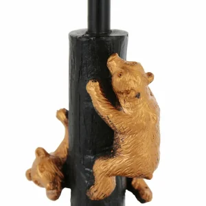Shop Steinhauer Lampe à poser Animaux 3713ZW, tressage noir/naturel