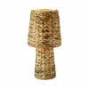 Discount Markslöjd Lampe à poser Bangli, hauteur 40 cm, rotin, marron clair, E27