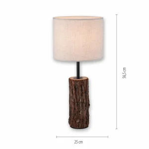 Sale JUST LIGHT. Lampe à poser Bark