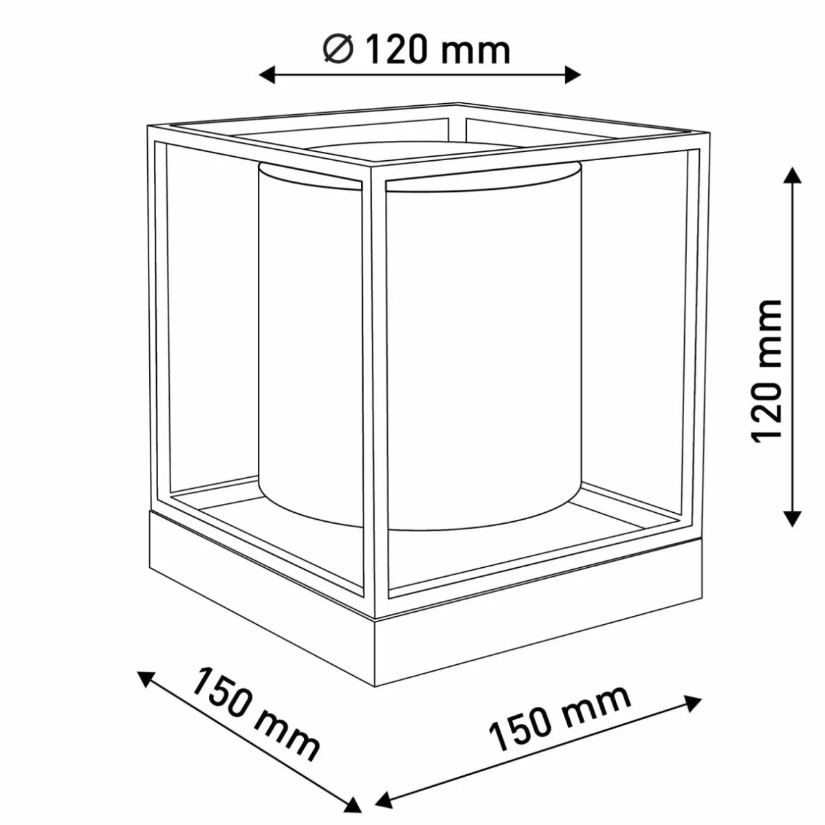 lampe__poser_beta_en_mtal_abatjour_tissu_blanc_6.webp Outlet Näve Lampe à poser Beta en métal abat-jour tissu blanc