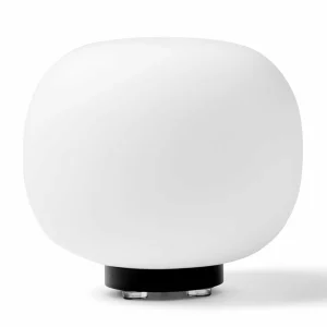 Clearance miloox by Sforzin Lampe à poser Bombo, verre opale, 27 cm, Ø 30 cm