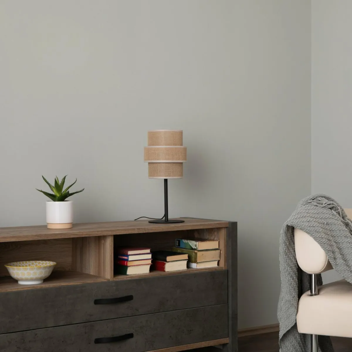 lampe__poser_calisto_jute_brun_naturel_hauteur__cm_0.webp Best Sale TK Lighting Lampe à poser Calisto, Jute, brun naturel, hauteur 38 cm