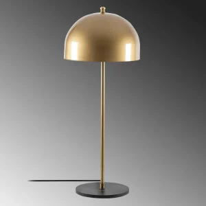 Online Opviq Lampe à poser Can NT-134, or, abat-jour semi-circulaire