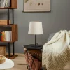 Online TK Lighting Lampe à poser Chicago abat-jour en lin