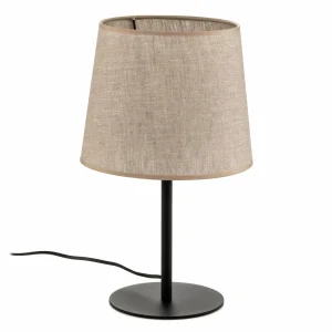 Online TK Lighting Lampe à poser Chicago abat-jour en lin