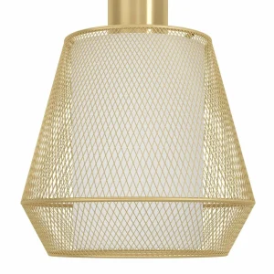 Outlet EGLO Lampe à poser Ciudadela, noir/laiton