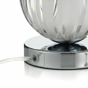 Flash Sale Searchlight Lampe à poser Claw tactile, abat-jour transparent