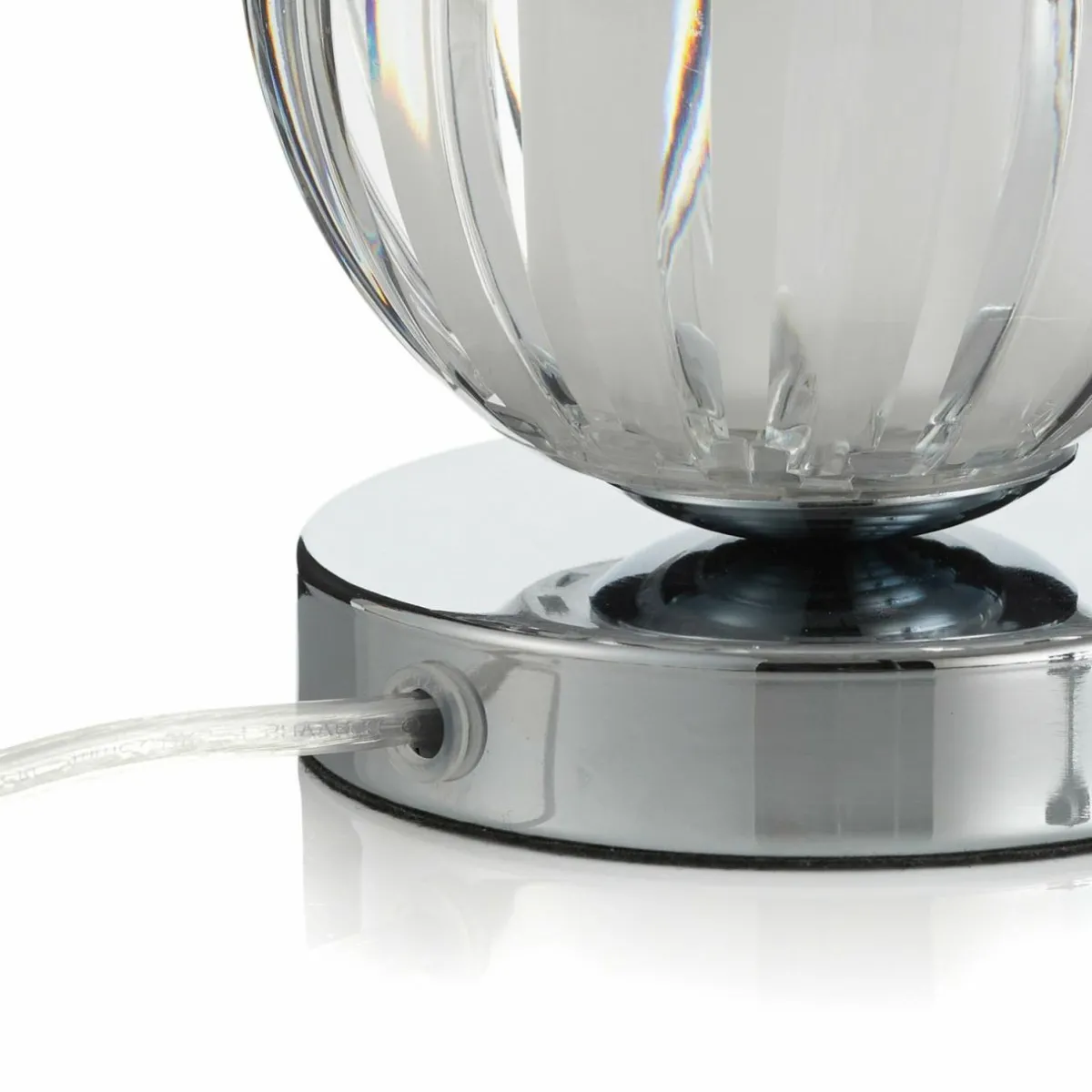 lampe__poser_claw_tactile_abatjour_transparent_3.webp Flash Sale Searchlight Lampe à poser Claw tactile, abat-jour transparent